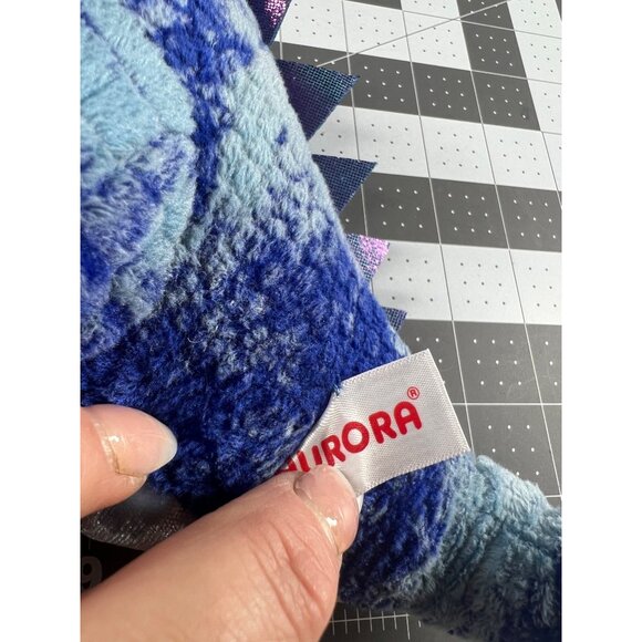 Aurora World Zion Blue Designer Stuffed Dragon Plush Toy - Picture 3 of 4